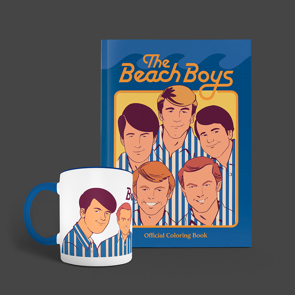 The Beach Boys Café Bundle (Ltd Edition): The Beach Boys Official Coloring Book + Mug