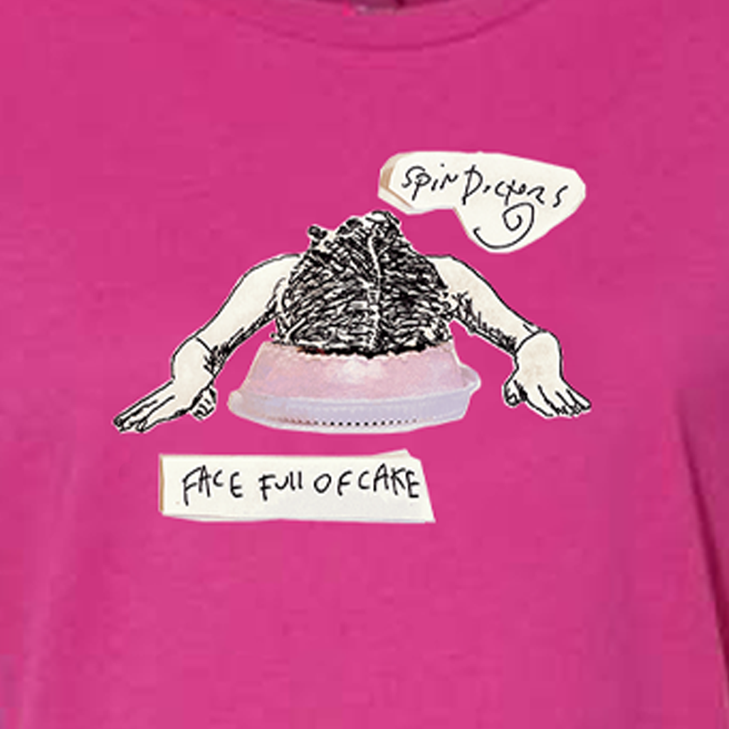 Ladies Face Full Of Cake Berry T-Shirt