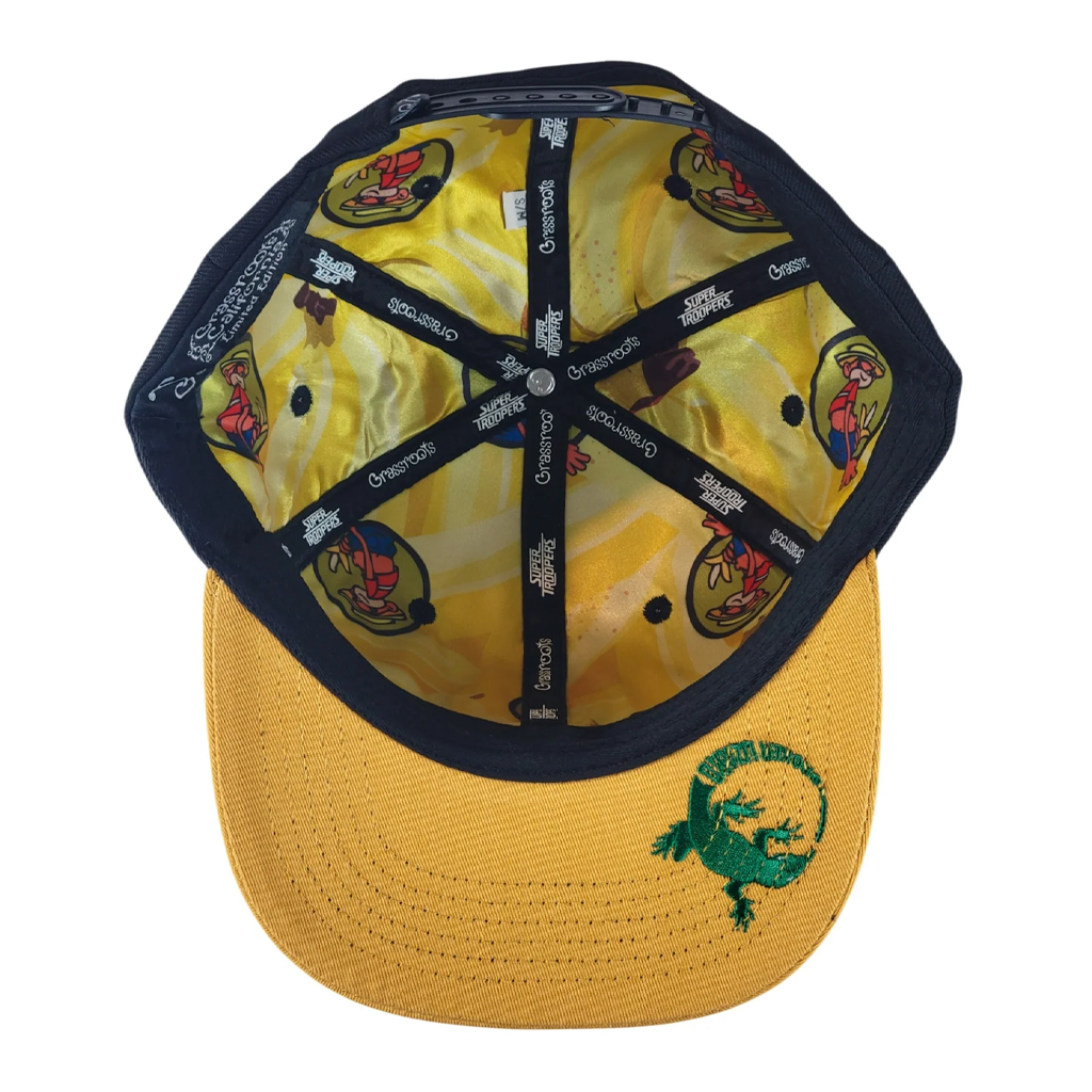 Johnny Chimpo Black Snapback Hat