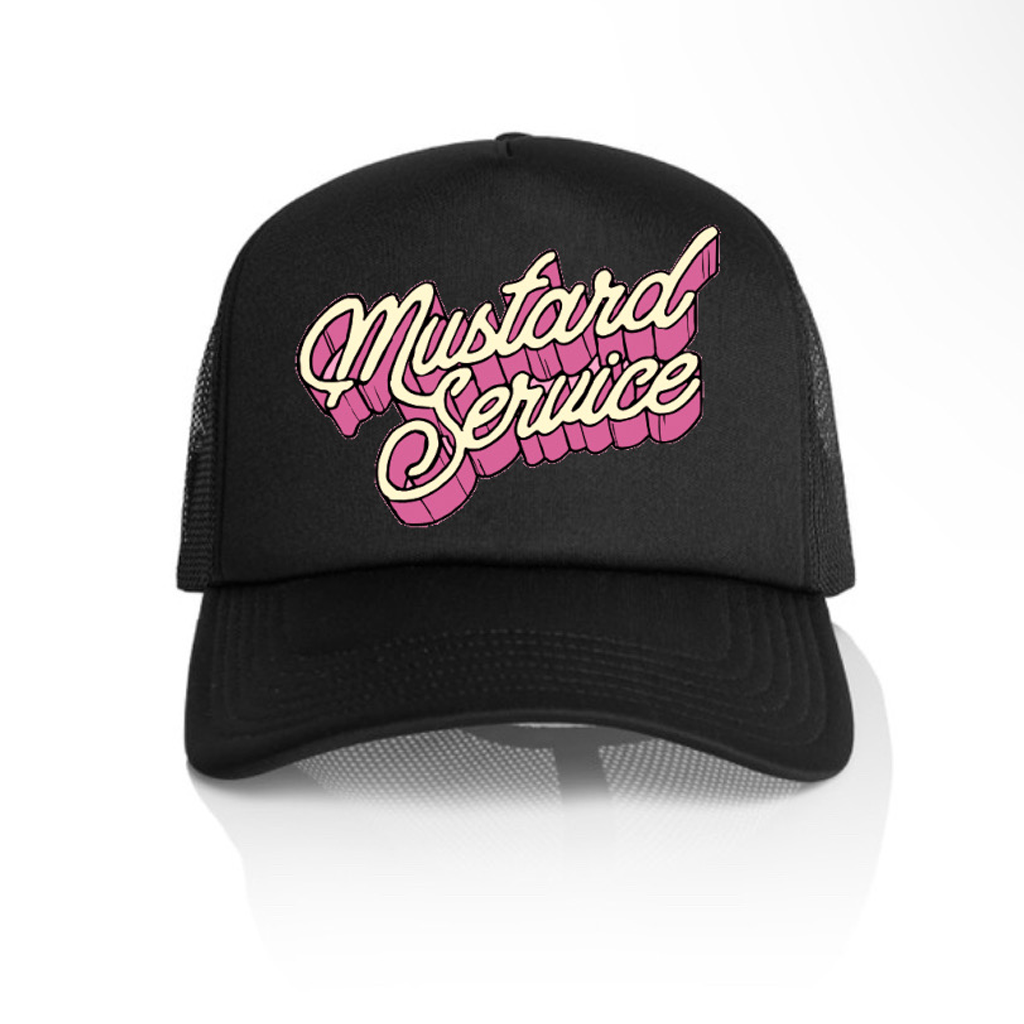 Mustard Service Logo Black Hat