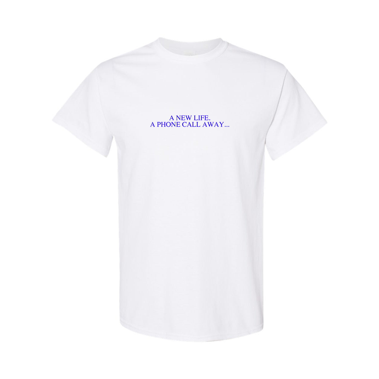PHONE CALL TEE WHITE