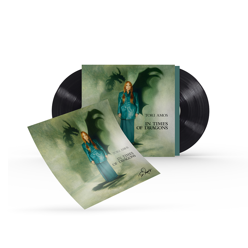 In Times of Dragons - 12" Black Double Vinyl w/ Signed Art Card