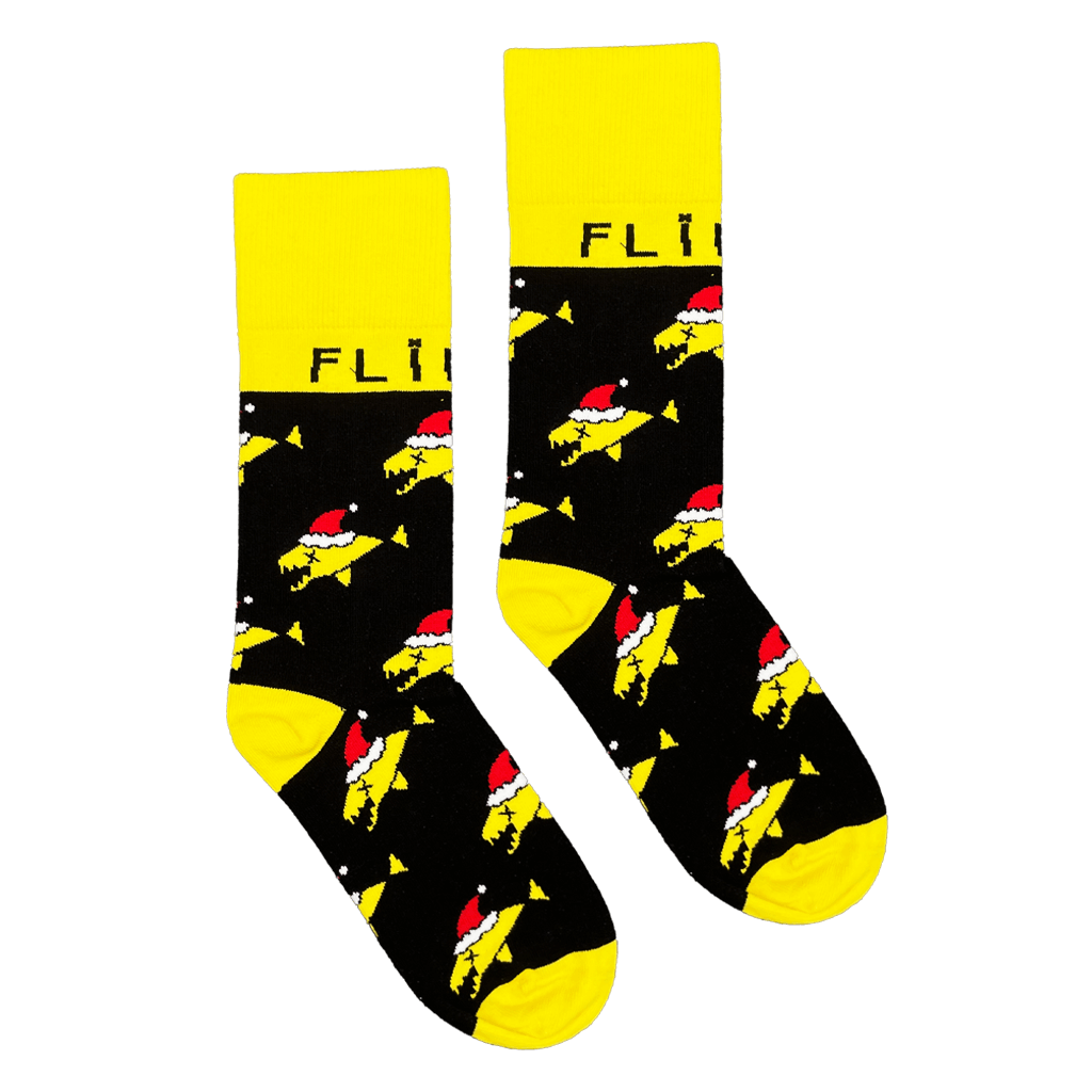 Flipper Long Fish Xmas Socks