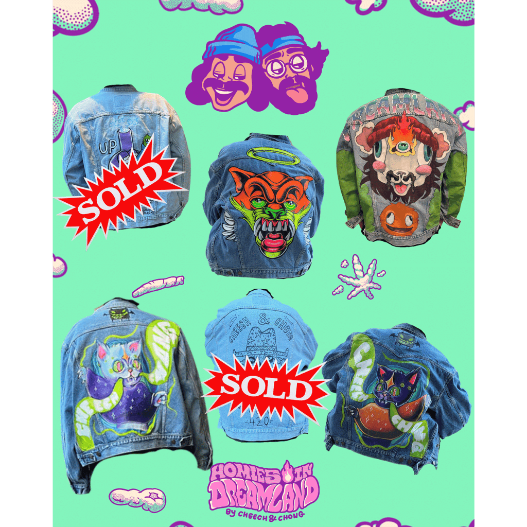 One-of-A-Kind Levi's Painted Jackets (One-of-One)