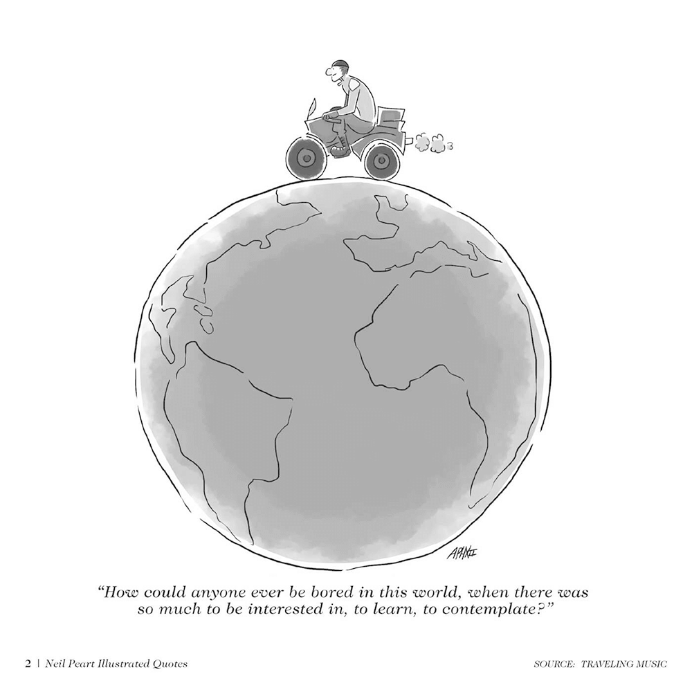 Neil Peart: The Illustrated Quotes book