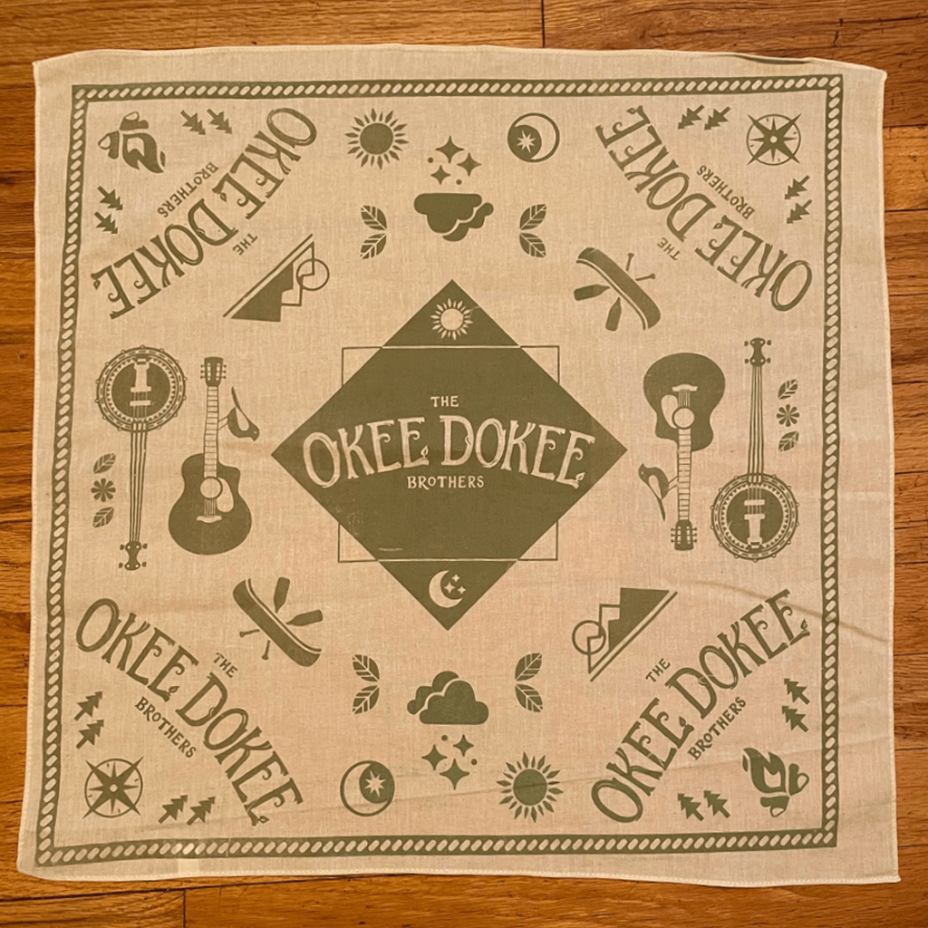 Okee Dokee Tan Bandana