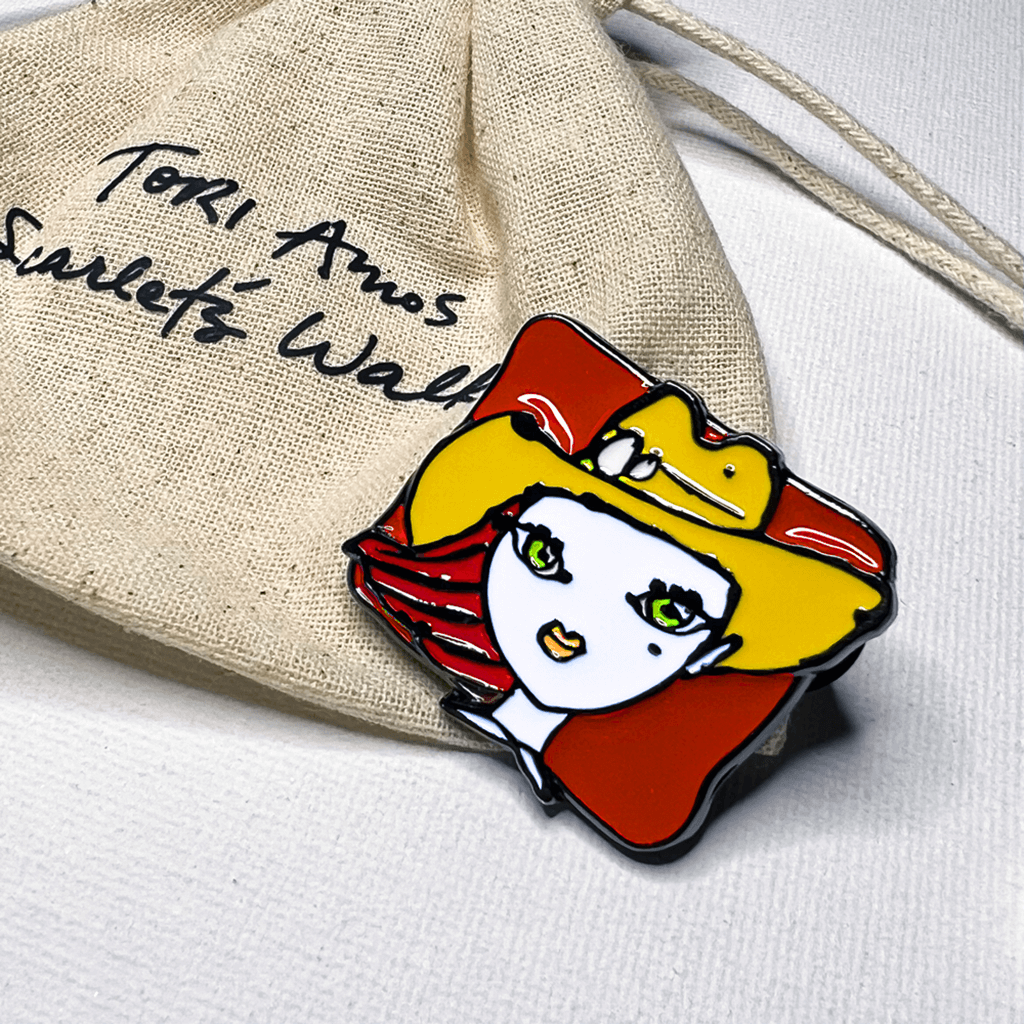 Scarlet's Walk Portrait Enamel Pin