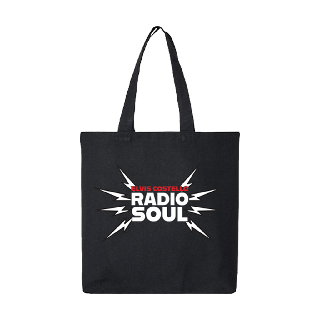 Radio Soul Black Tote Bag