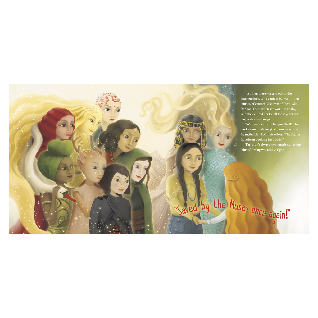 Tori and the Muses Autographed Book