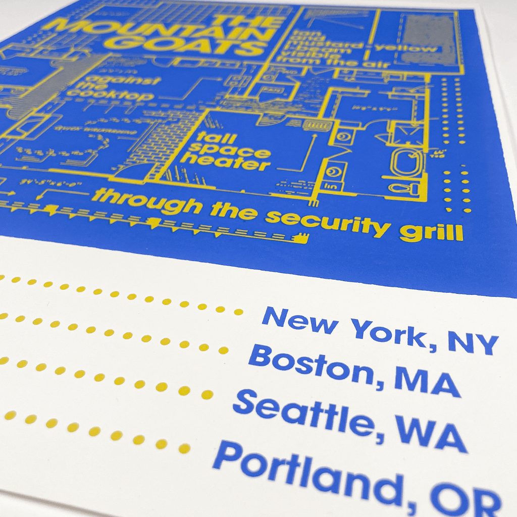 Ground Level August 2023 Tour Poster