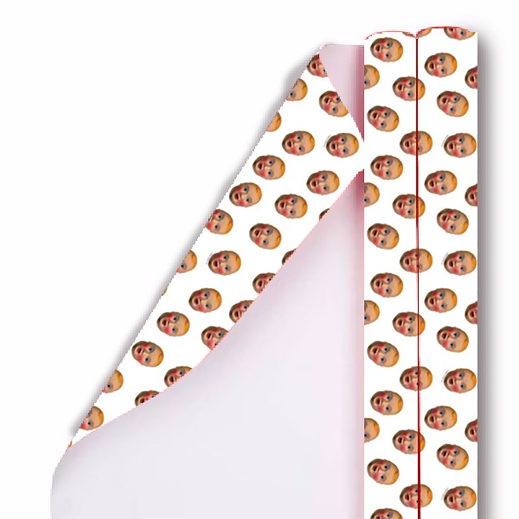 Booji Boy Pattern Wrapping Paper