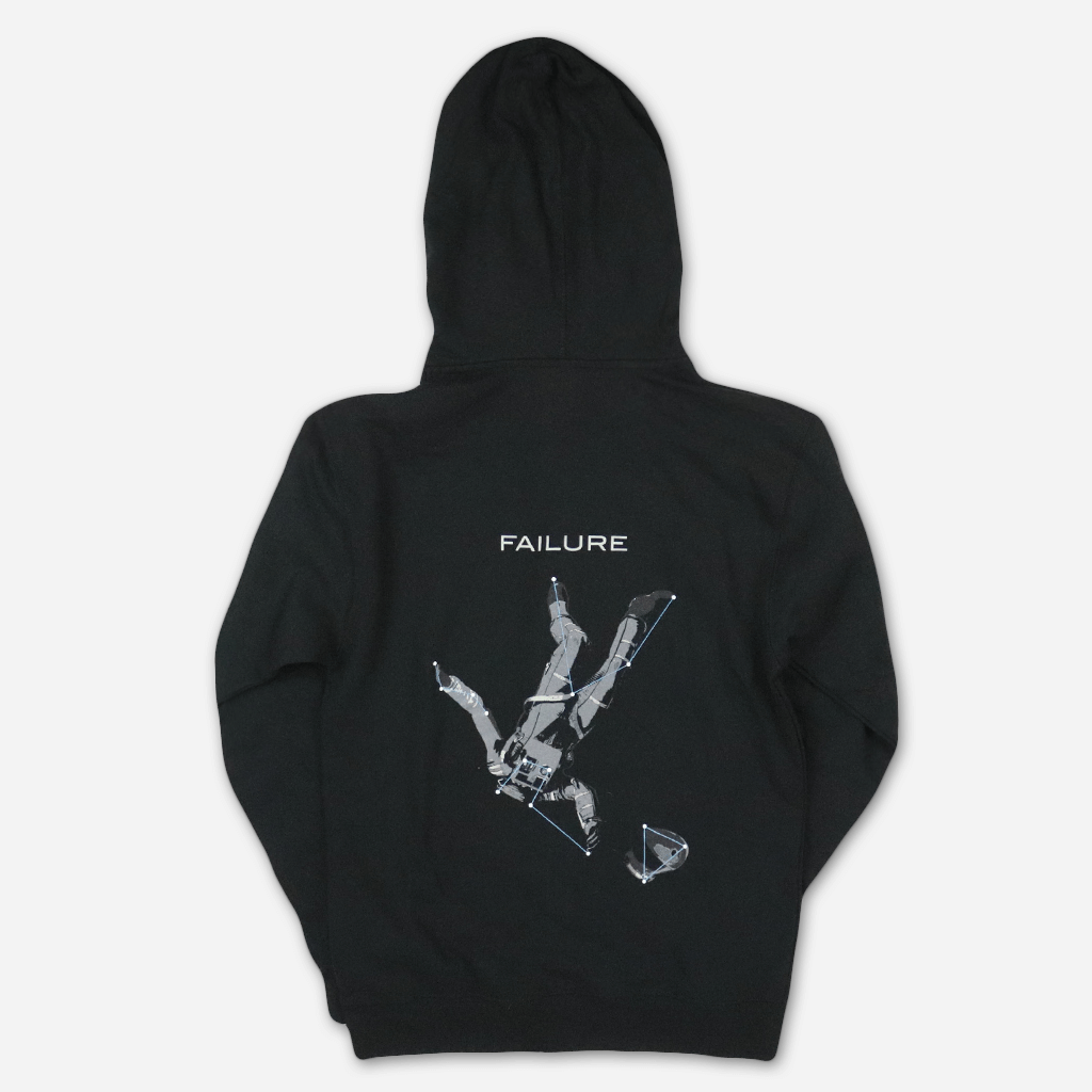 In the Future Black Pullover Hooded Sweatshirt