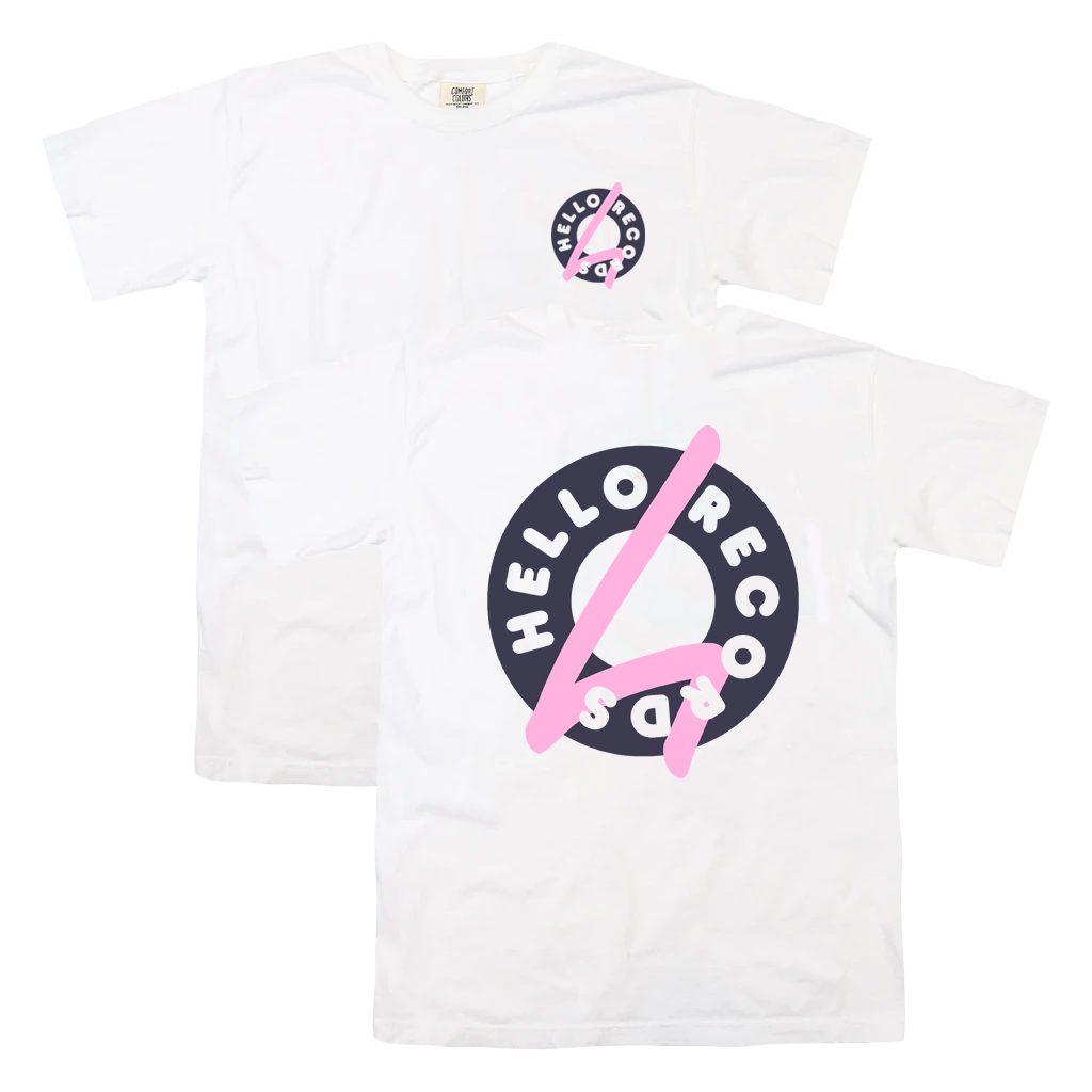 Hello Records White T-Shirt