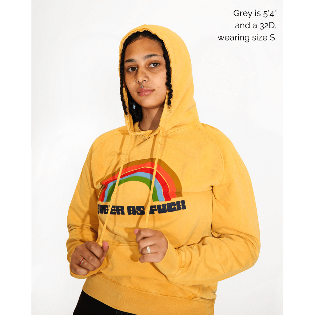 Queer As Fuck Vintage Hoodie