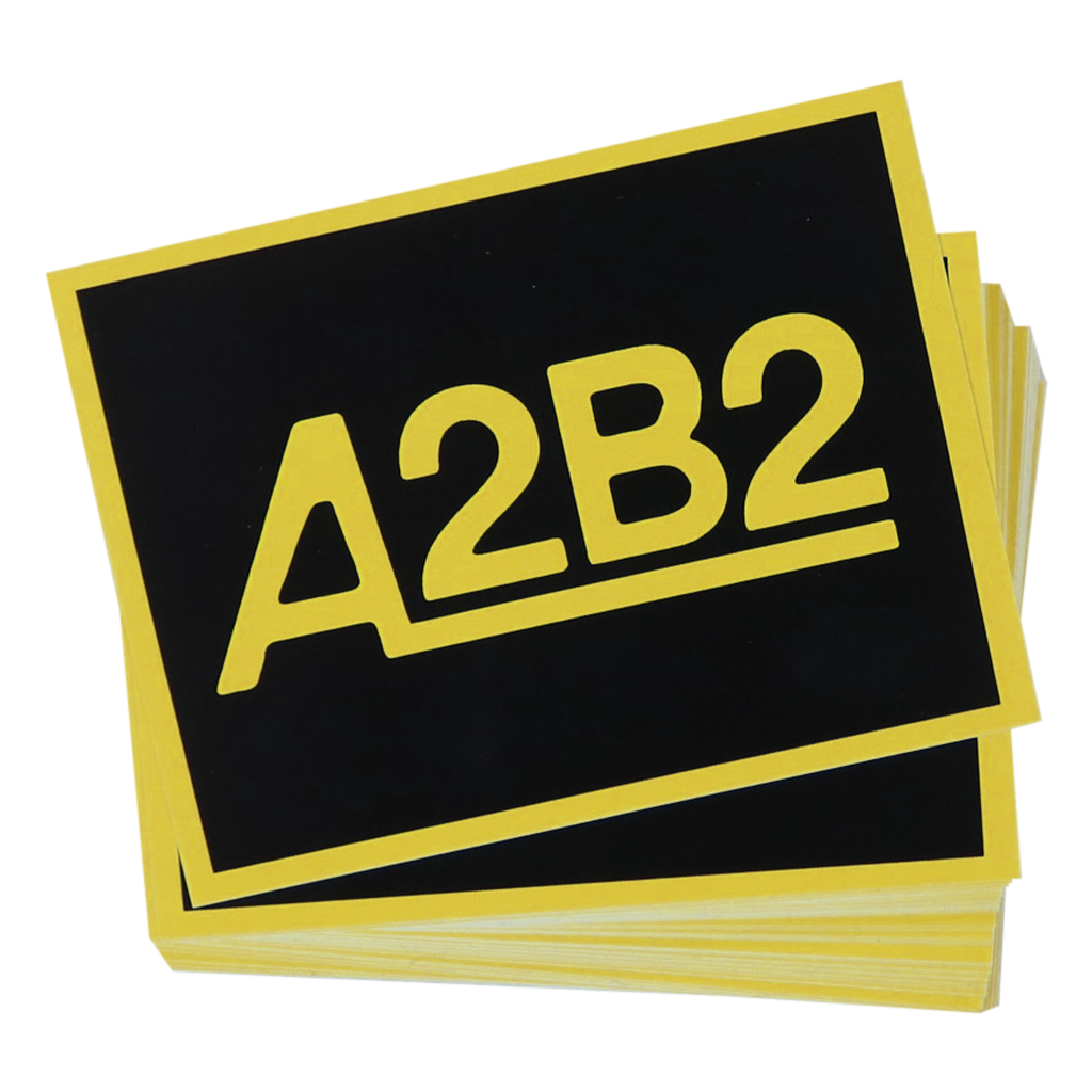 a2 Sticker 50-Pack