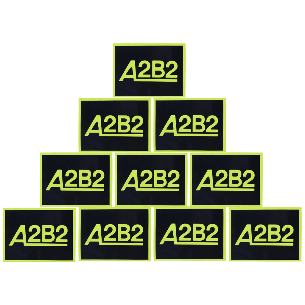 a2 Sticker 10-Pack