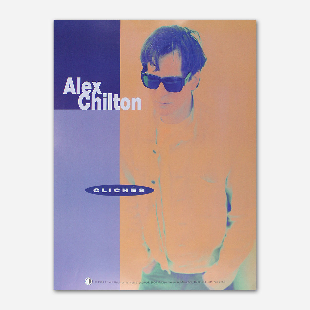 Alex Chilton - Cliches Poster