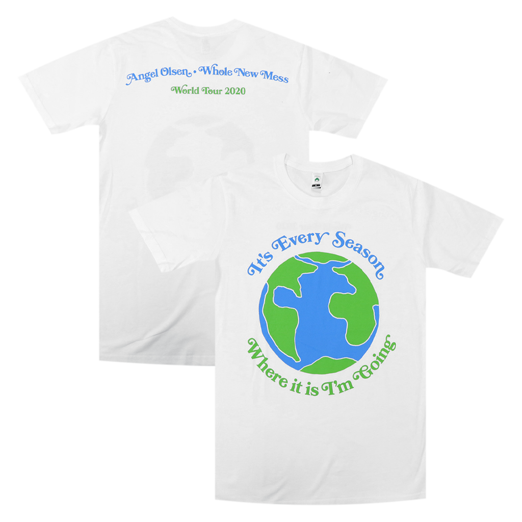 Whole New Mess 2020 Tour White T-Shirt