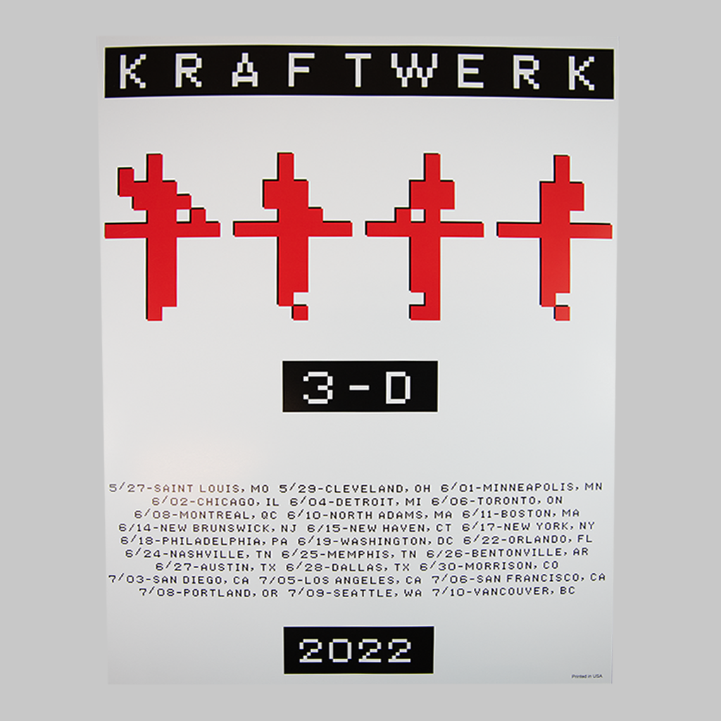 3-D USA Tour 2022 Poster