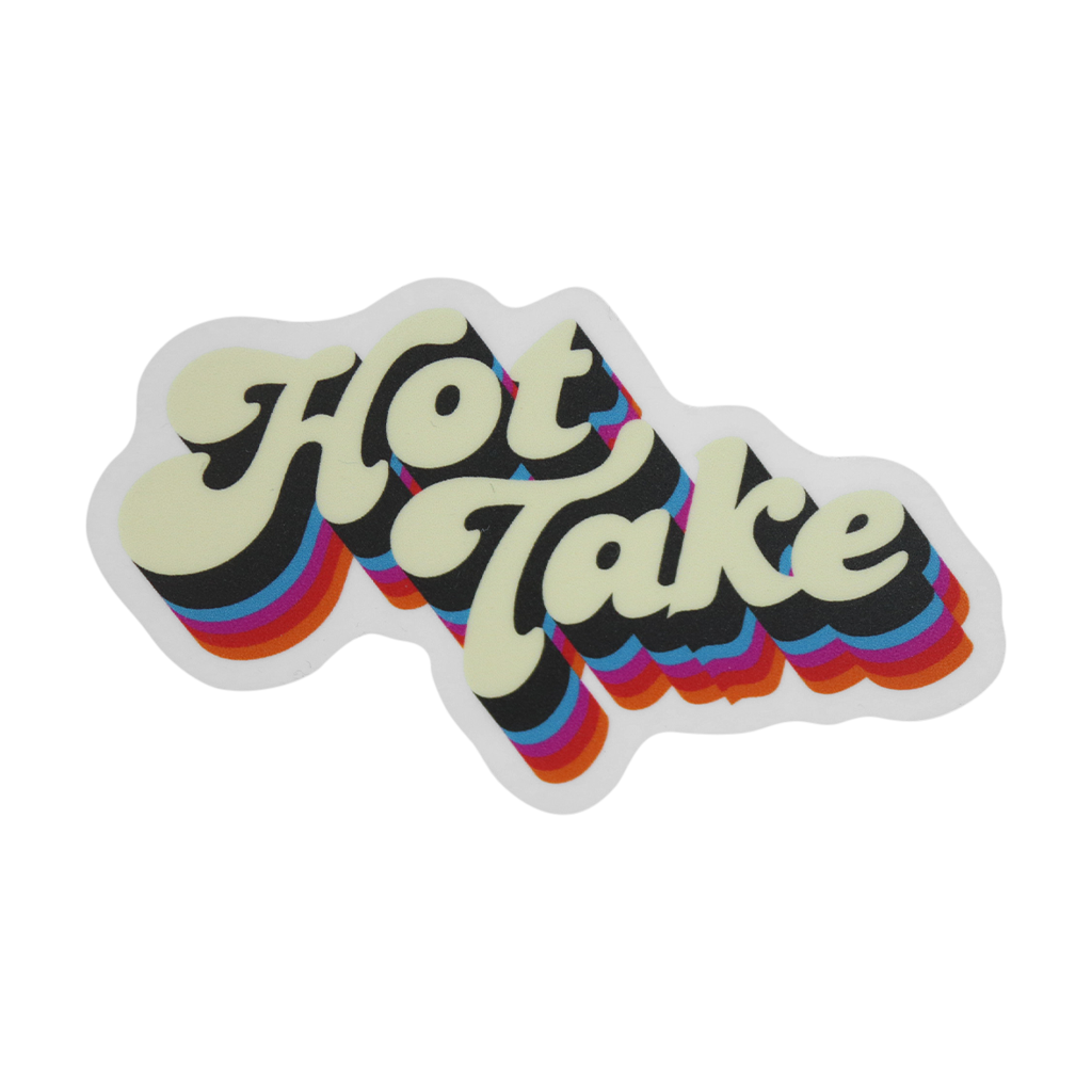Hot Take Sticker