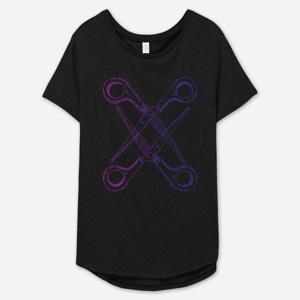 Basic Scissoring Vintage Tee