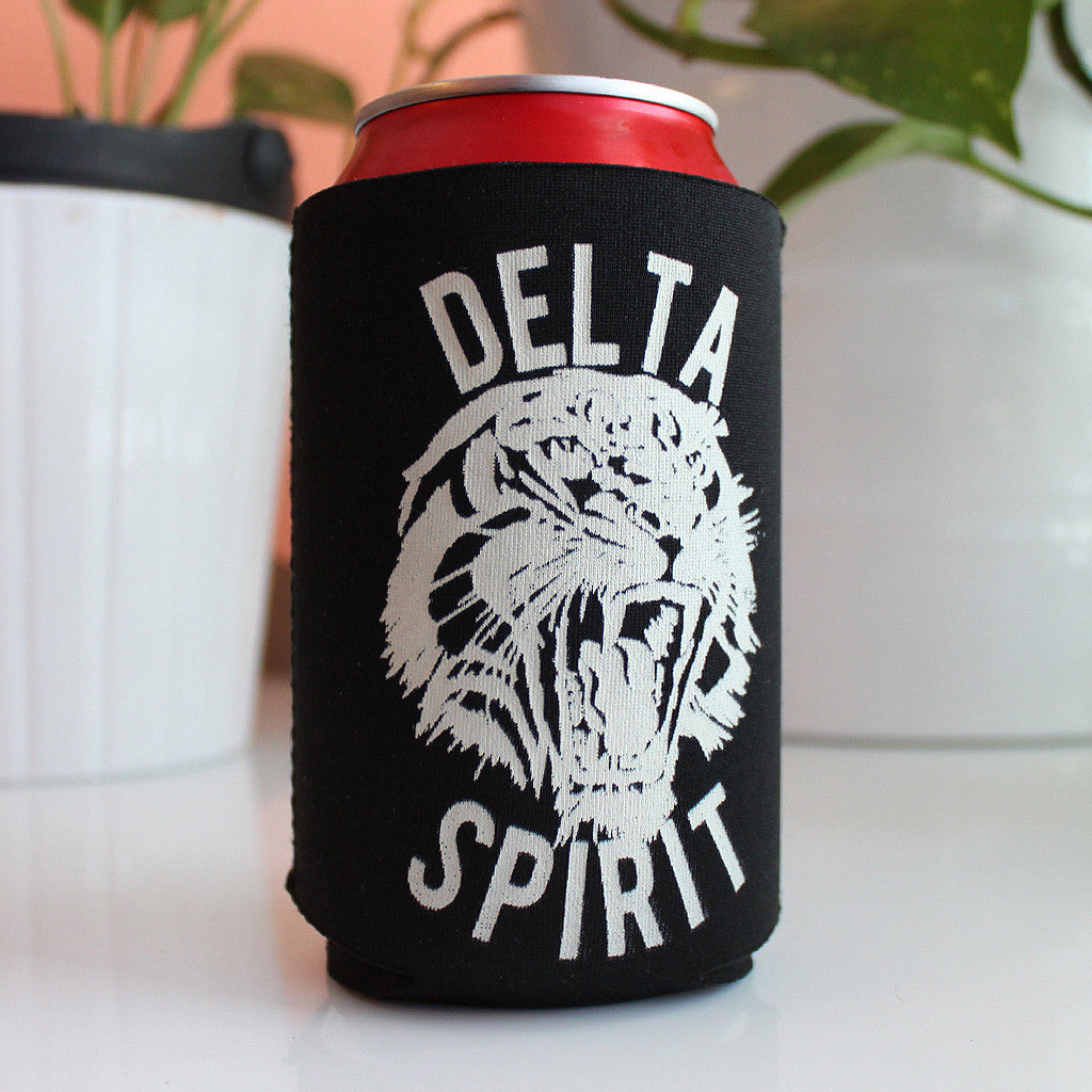 Tiger Black Koozie