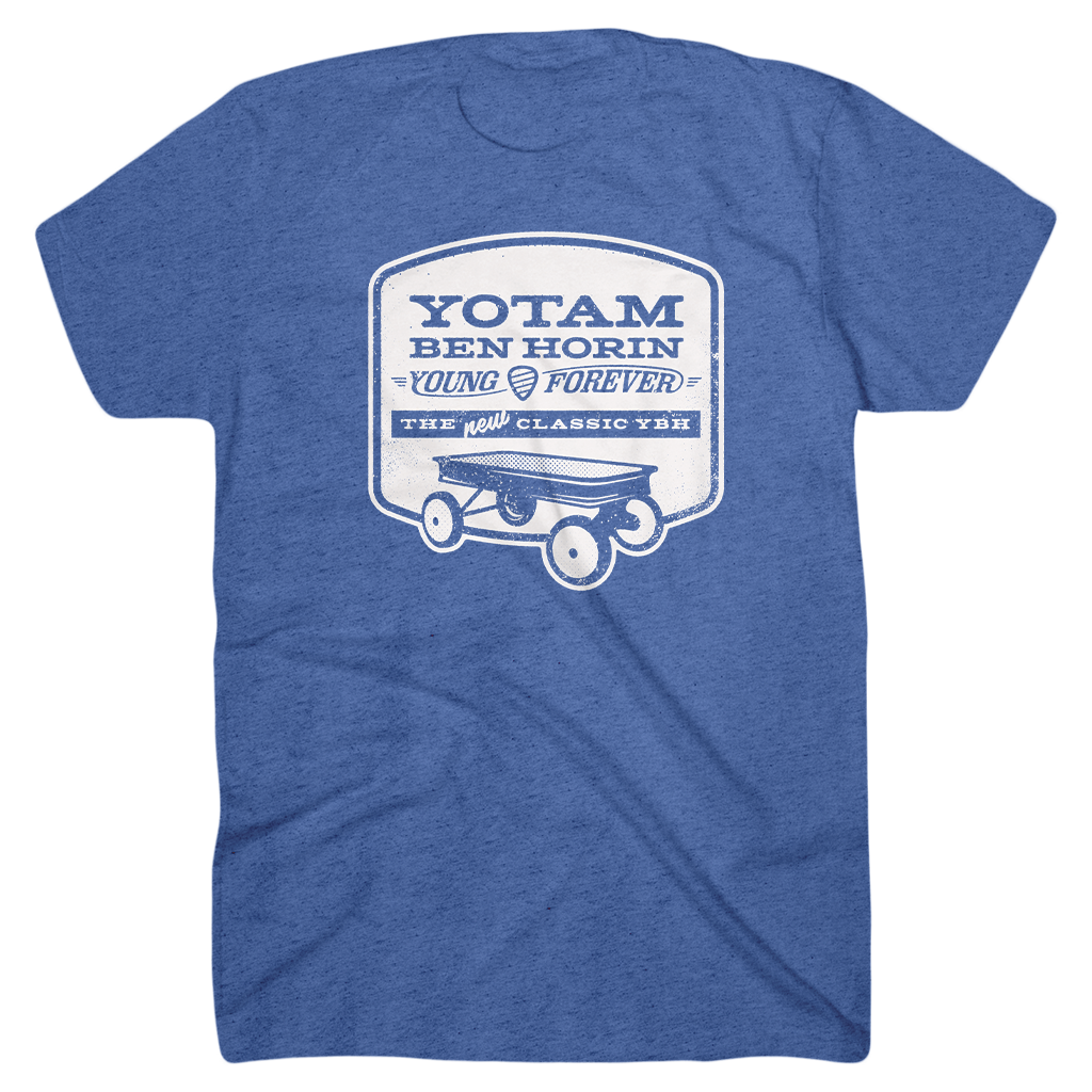 Young Forever Wagon Tri-Berry Blue T-Shirt