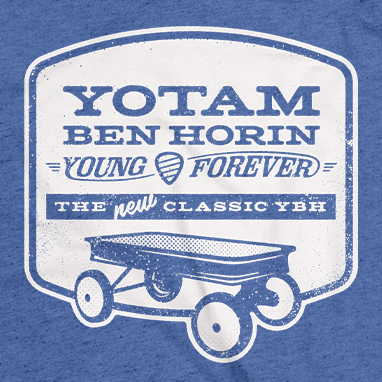 Young Forever Wagon Tri-Berry Blue T-Shirt