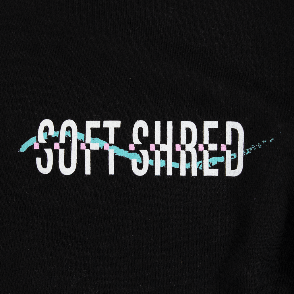 Soft Shred Black Long Sleeve