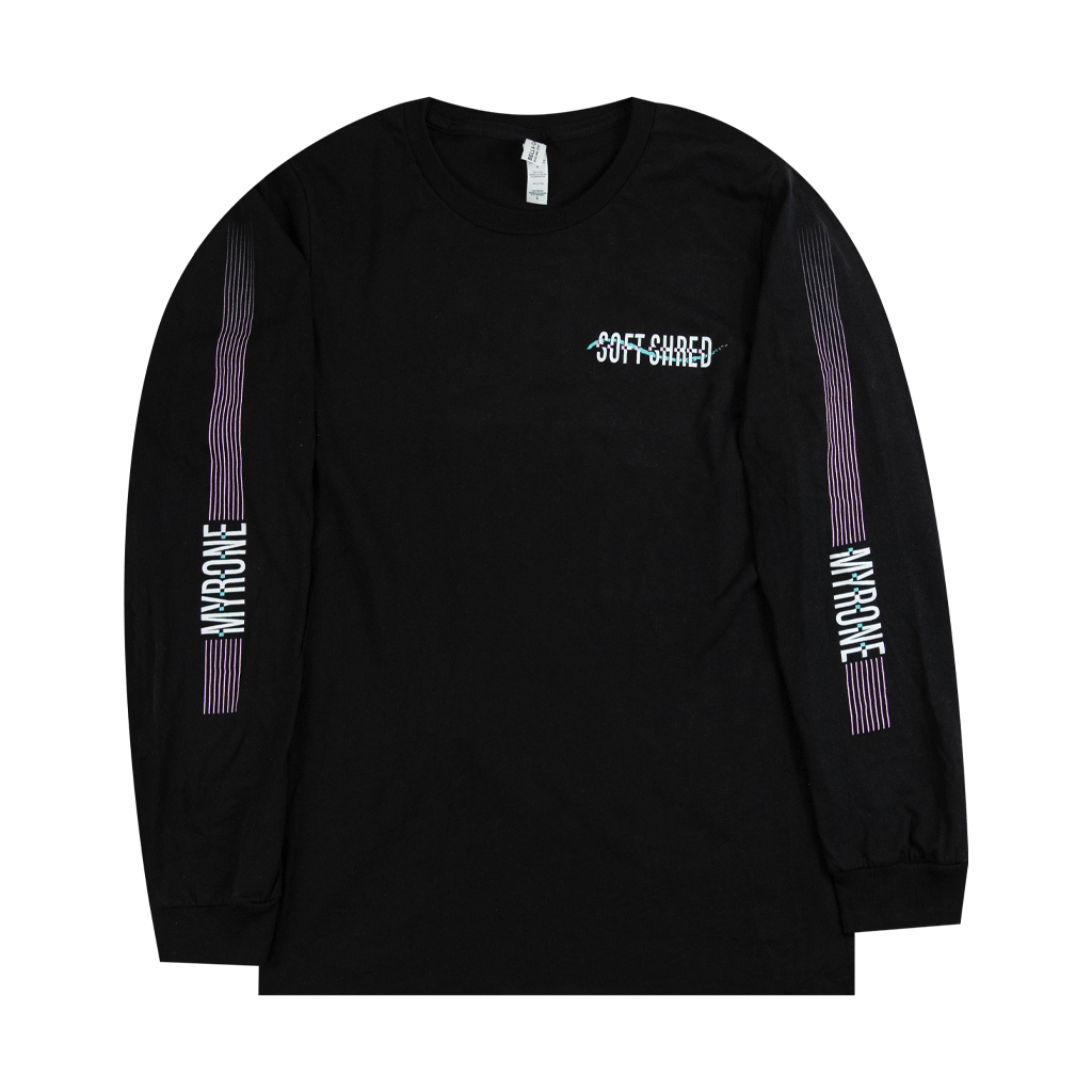 Soft Shred Black Long Sleeve