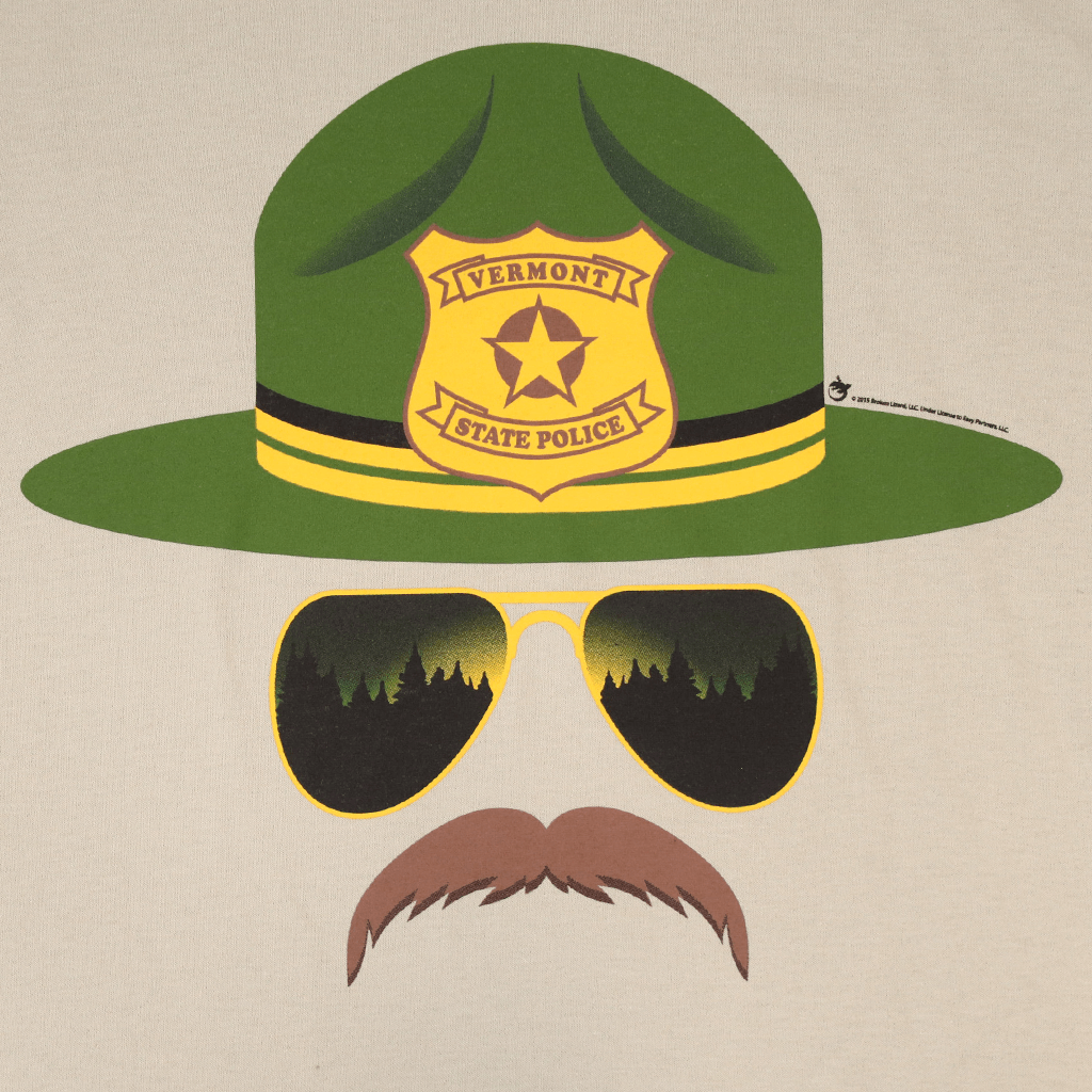 Super Troopers Mustache T-Shirt