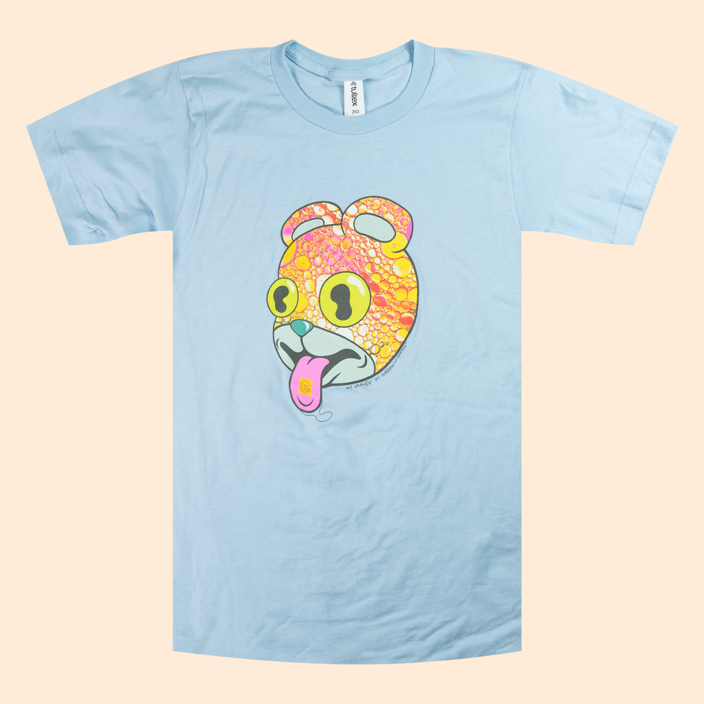 Yummy the Gummy Light Blue T-Shirt