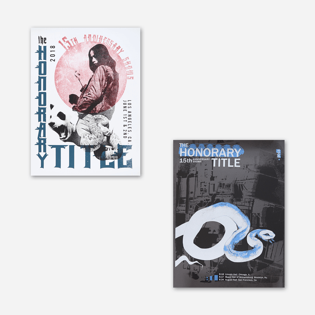 15th Anniversary Limited Edition Show Posters