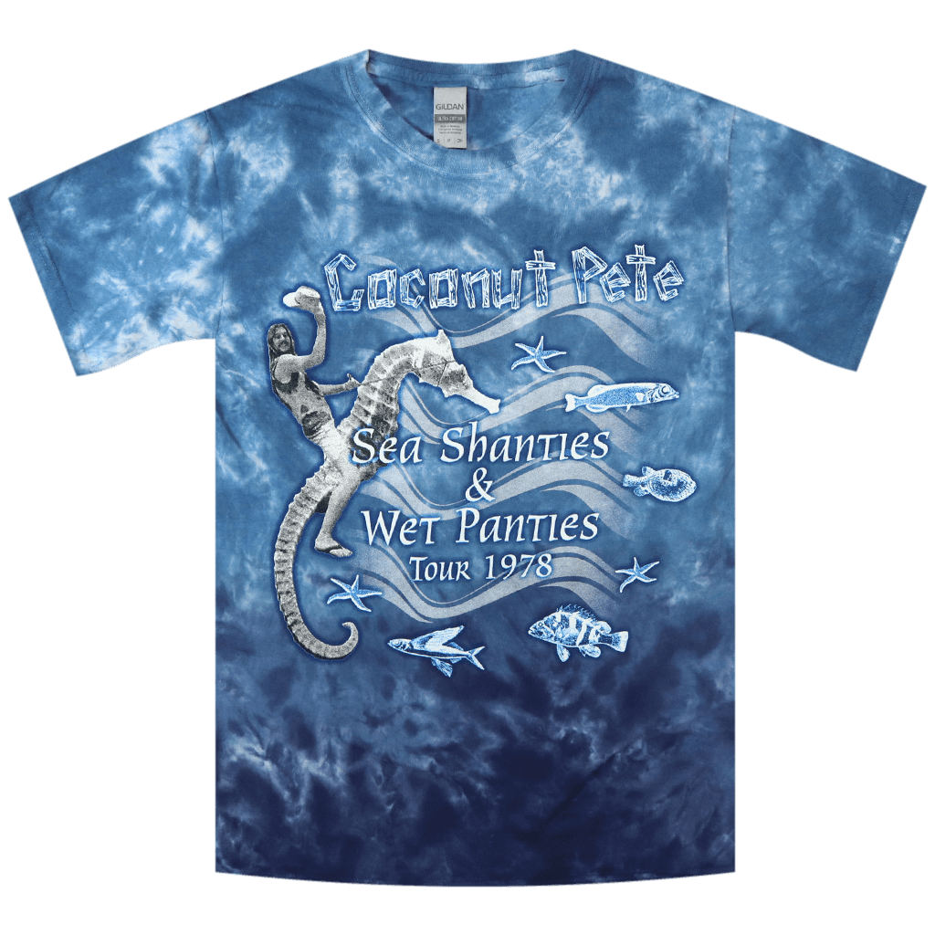 Coconut Pete Tour 1978 Vintage Tie Dye T-shirt