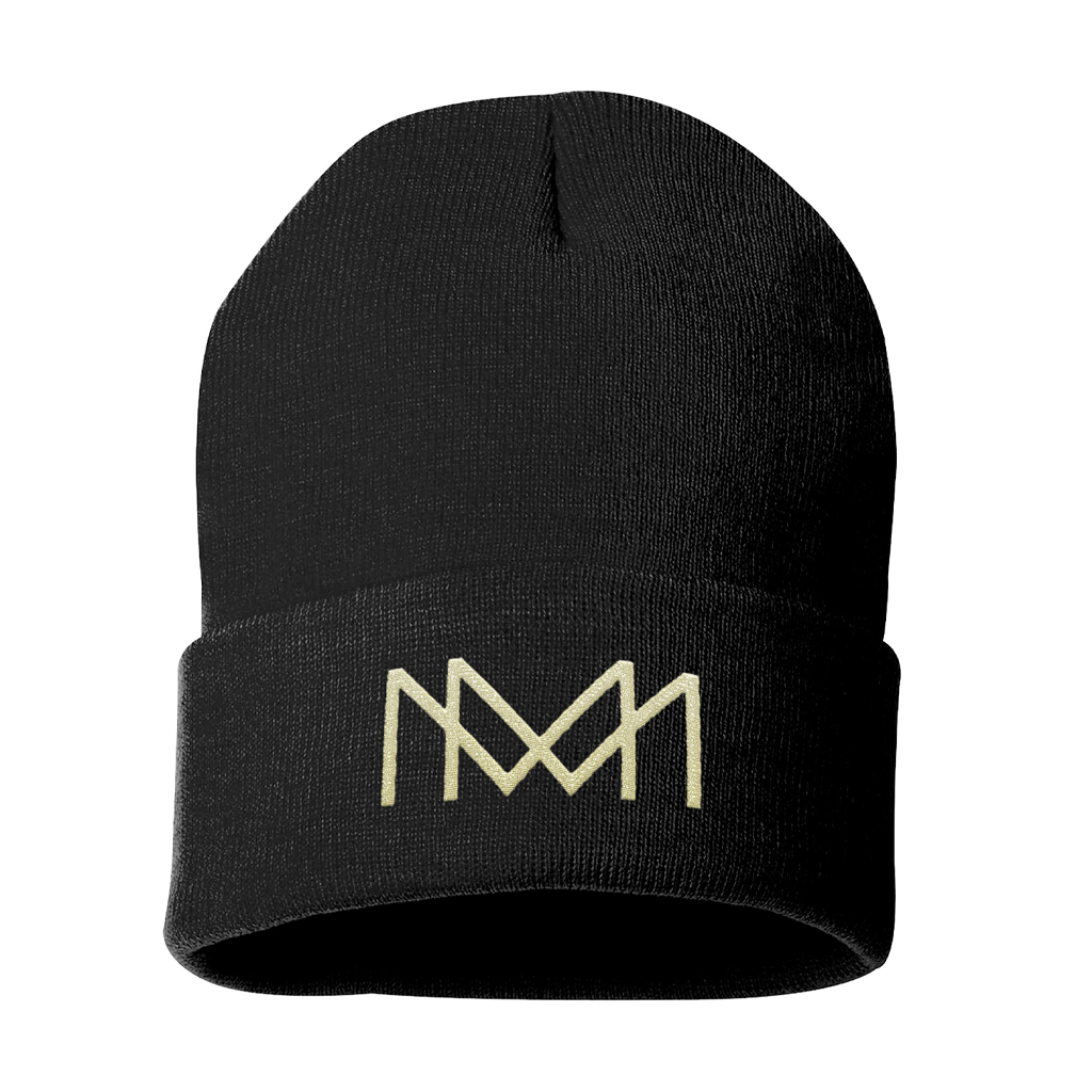 Spider Logo Black Beanie