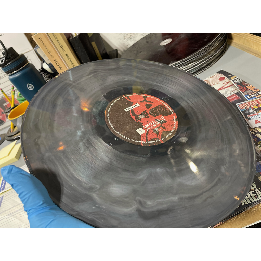 Useless ID – Live In Tel Aviv – 2XLP Custom Color Swirl Vinyl