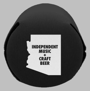 Double Helix Logo Black 16 Oz. "Tallboy" Koozies
