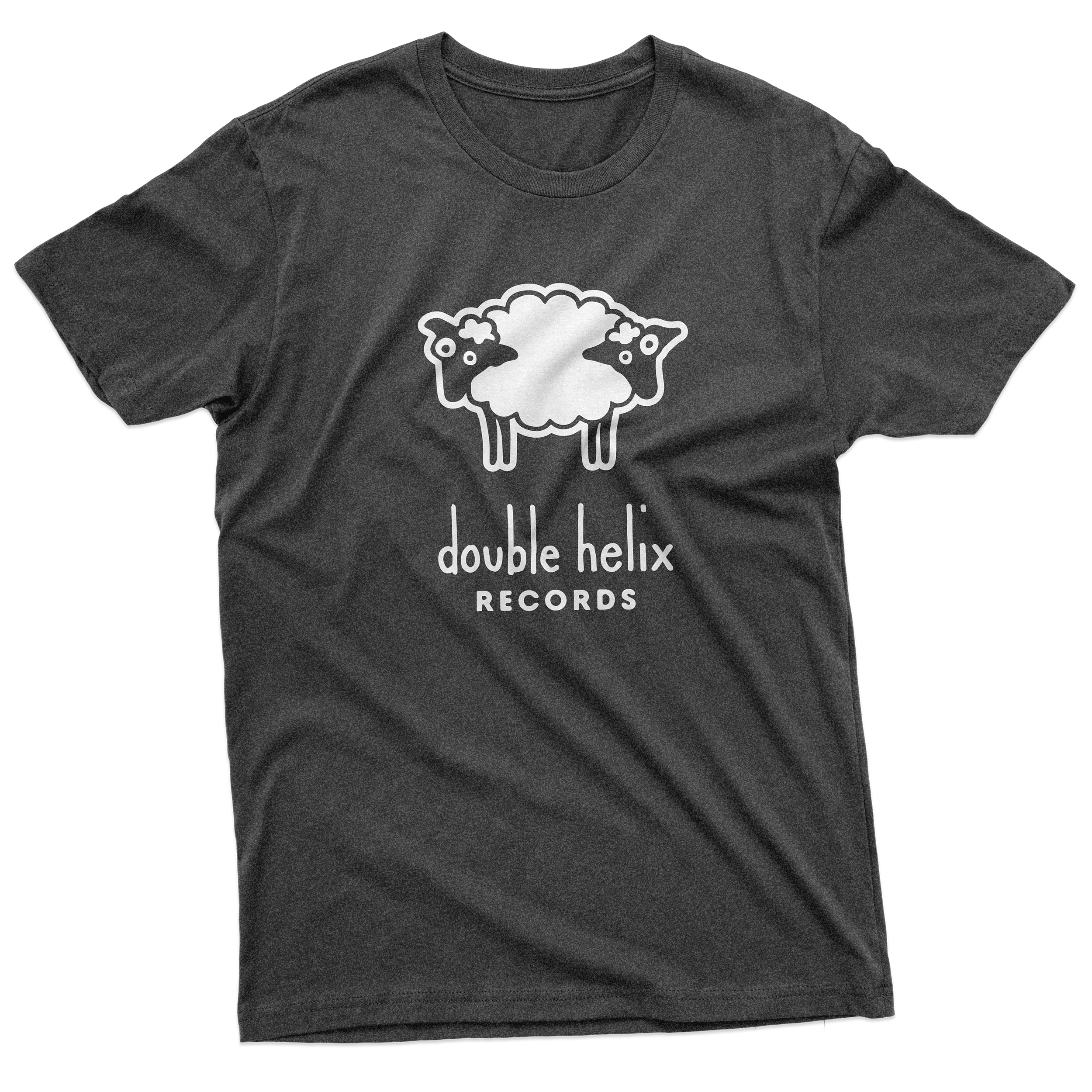 Double Helix Logo Charcoal Tri-blend T-shirt
