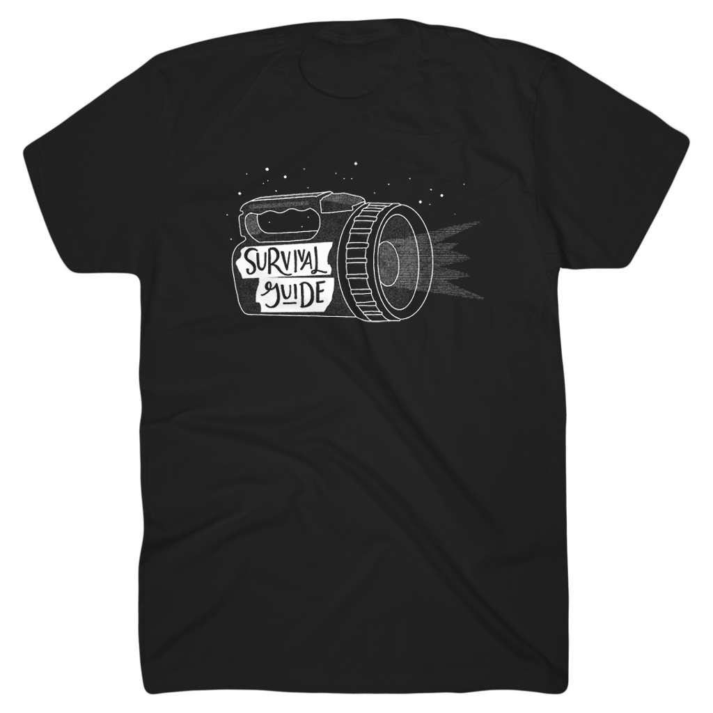 Survival Guide Black T-Shirt