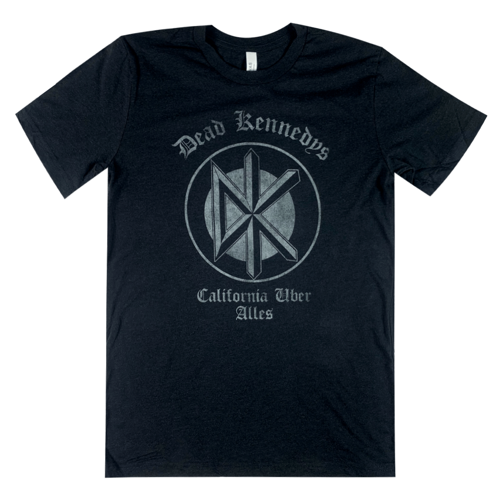 California Uber Alles Vintage Black T-Shirt