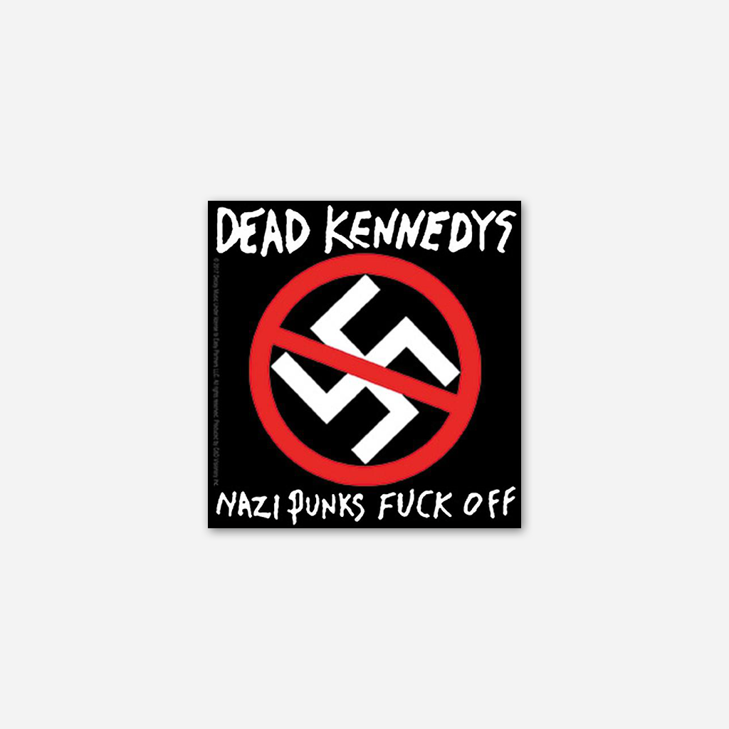 Nazi Punks Fuck Off Sticker