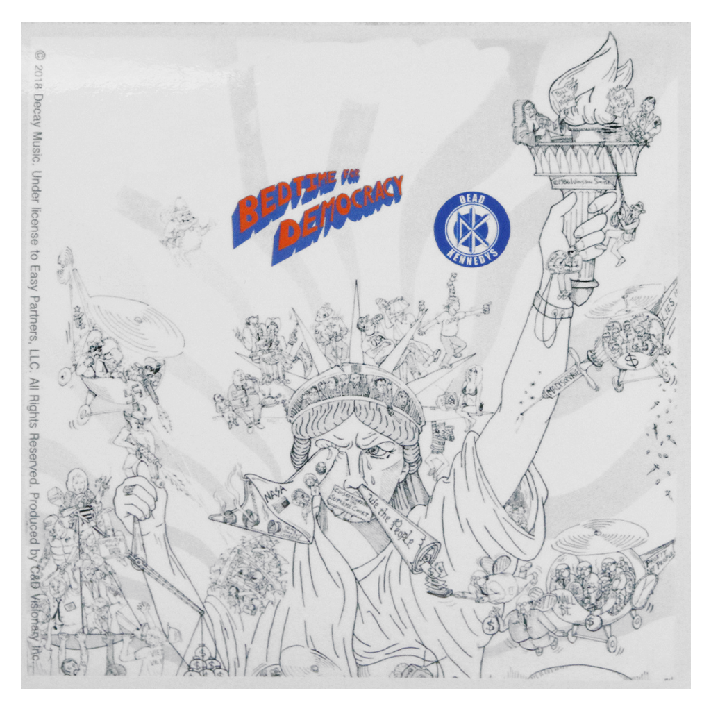 Bedtime For Democracy Sticker