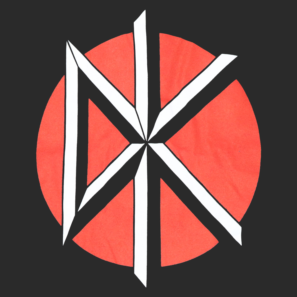 DK Logo Black Long Sleeve Mock Turtleneck