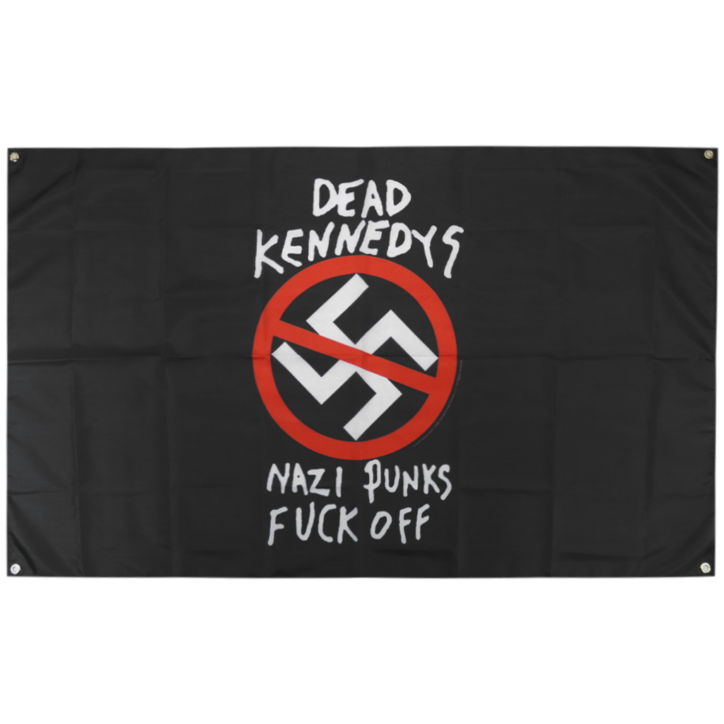 DK Nazi Punks Fuck Off Flag