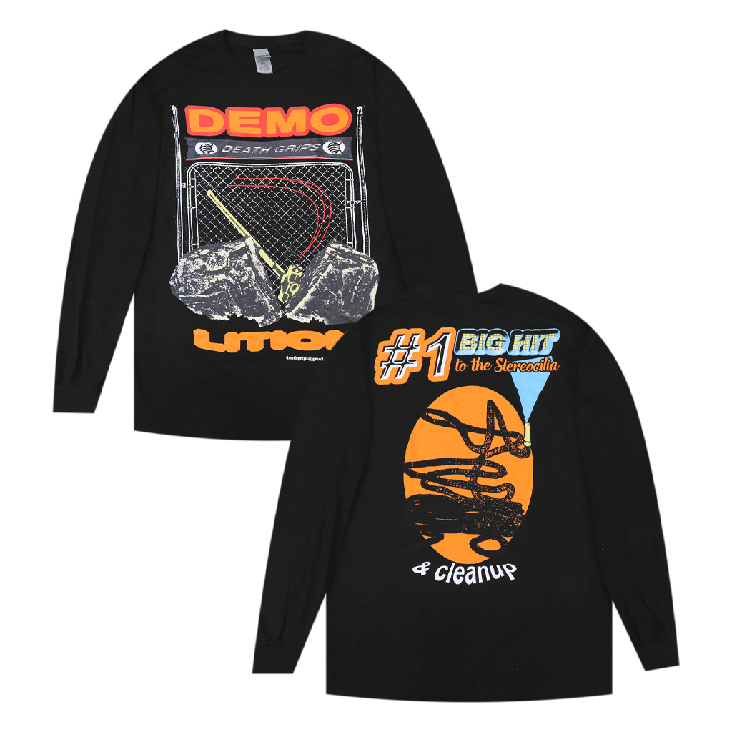 Demolition Black Long Sleeve T-Shirt