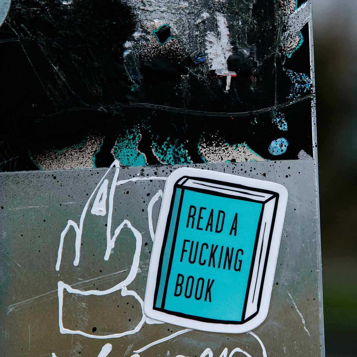 Read a Fucking Book Sticker