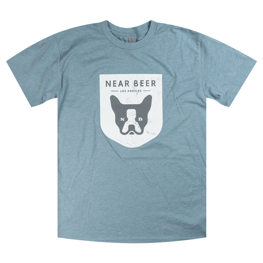 Dog Face Stonewash Denim T-Shirt