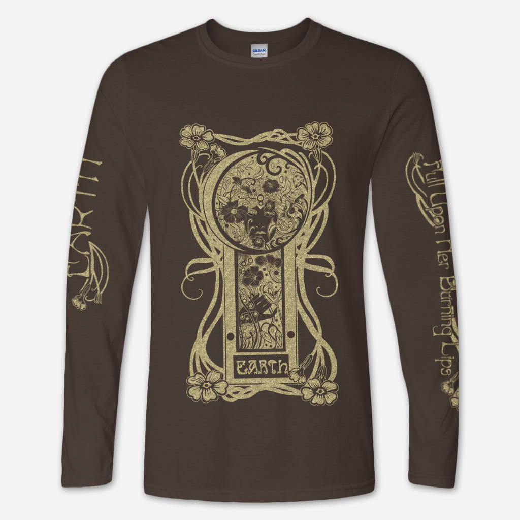 FUHBL Long Sleeve Dark Chocolate T-Shirt