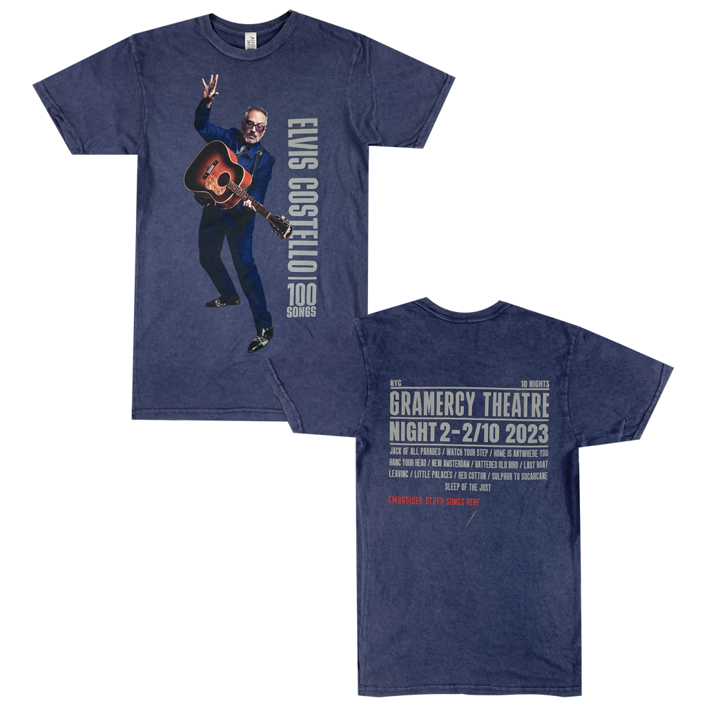 Gramercy Theatre - Night 2 - Blue T-Shirt