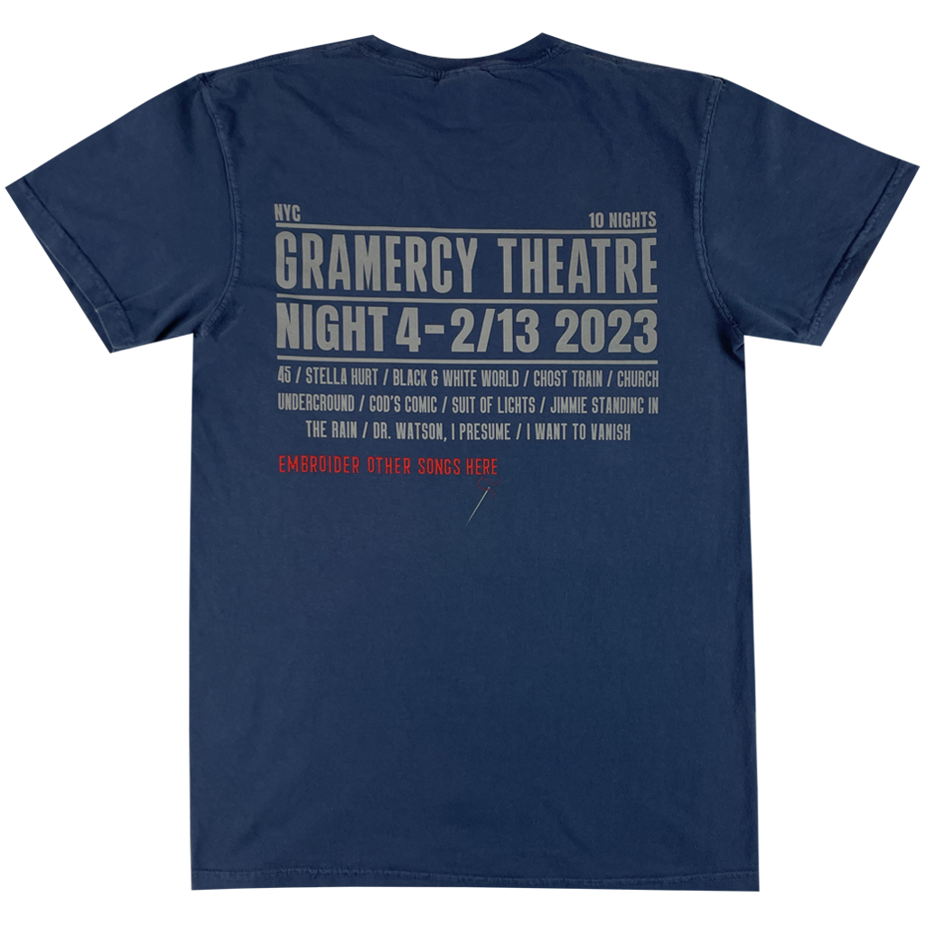 Gramercy Theatre - Night 4 - Blue T-Shirt